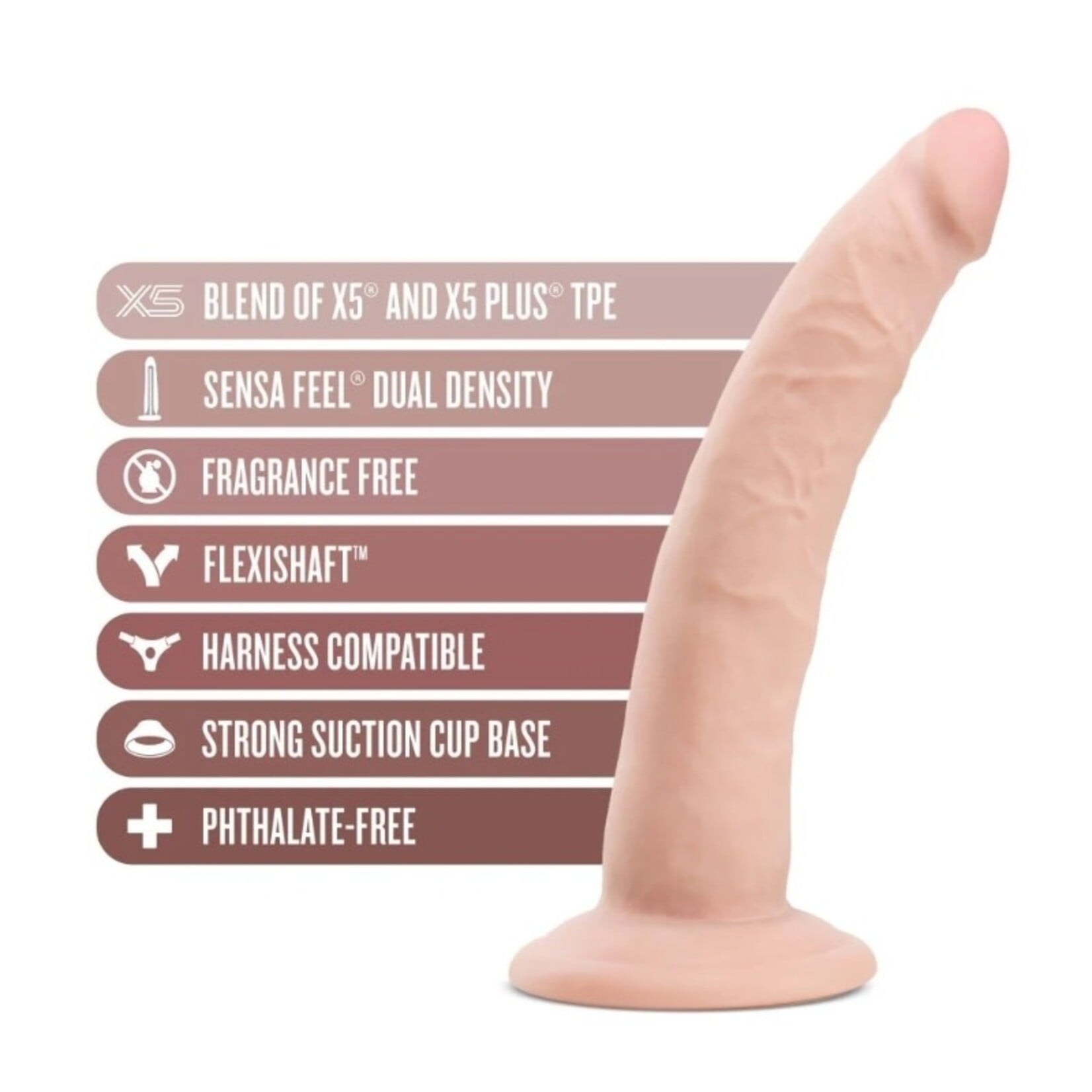 BLUSH BLUSH - AU NATUREL - 7" JACK - VANILLA