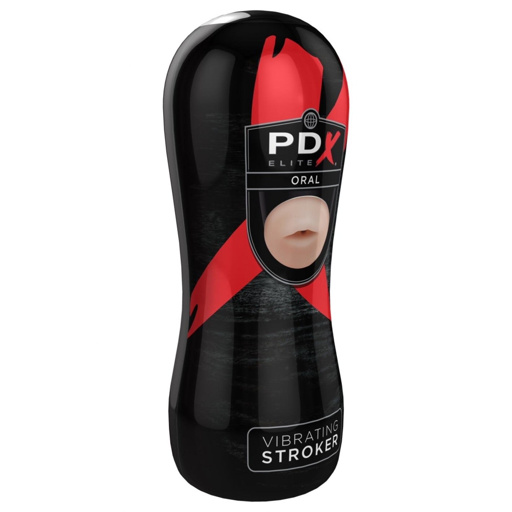 PDX PDX ELITE VIBRATING ORAL STROKER