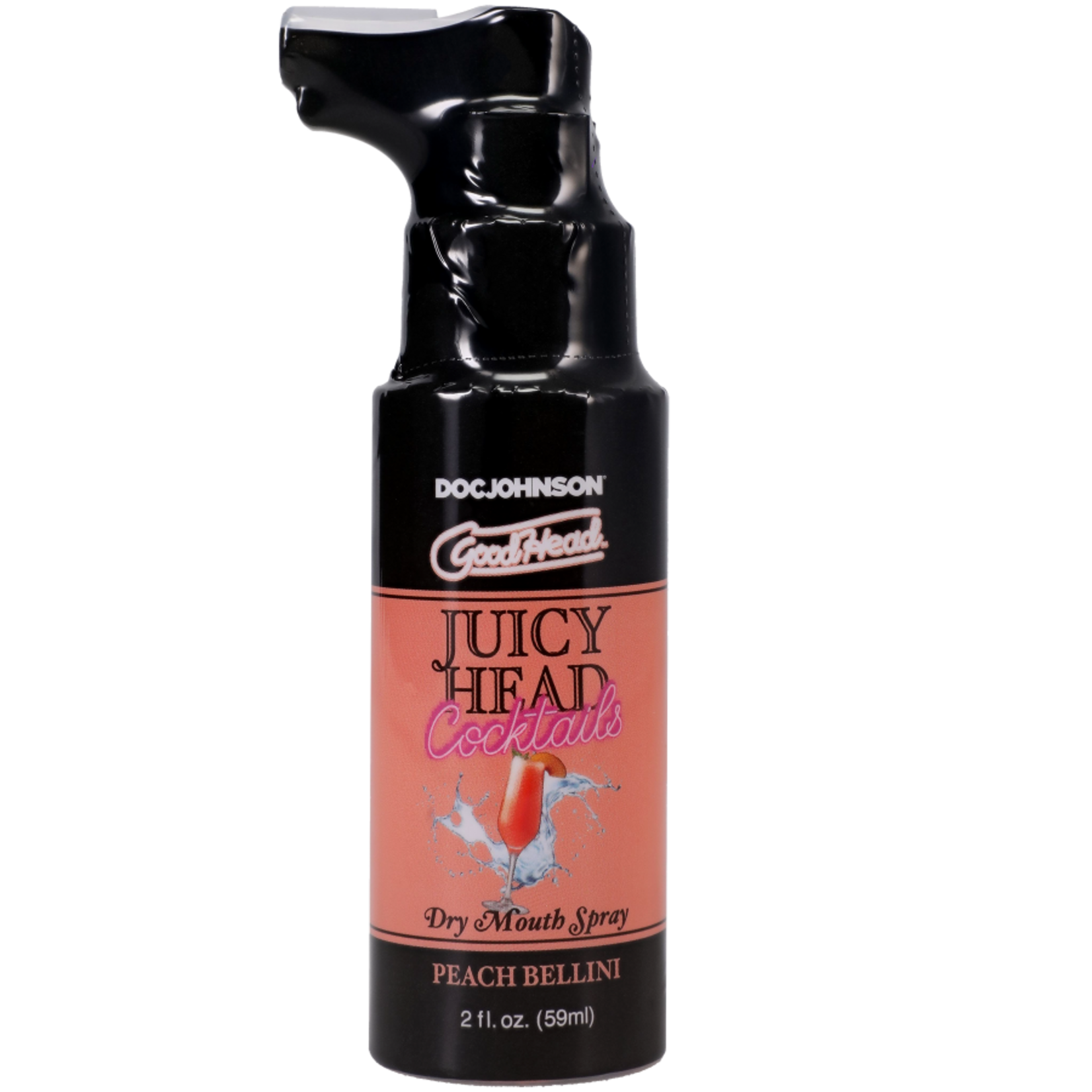DOC JOHNSON GOODHEAD - JUICY HEAD COCKTAILS DRY MOUTH SPRAY - PEACH BELLINI