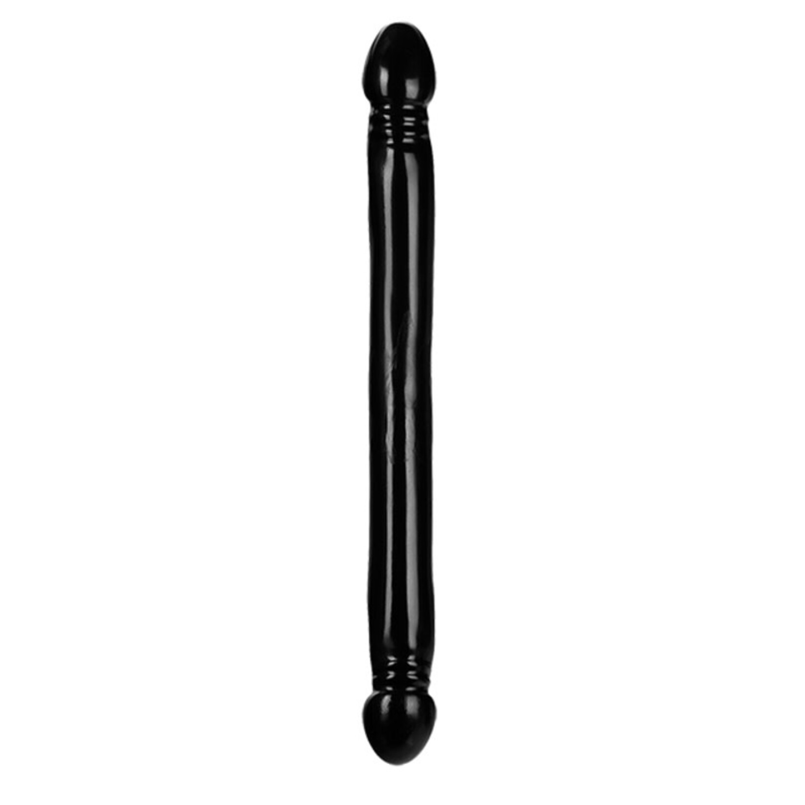 DOC JOHNSON THE CLASSIC - DOUBLE HEADER DONG 18 INCH SMOOTH BLACK