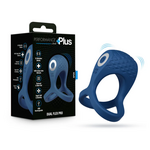 BLUSH BLUSH- PERFORMANCE PLUS- DUAL FLEX PRO VIBRATING COCK RING- BLUE