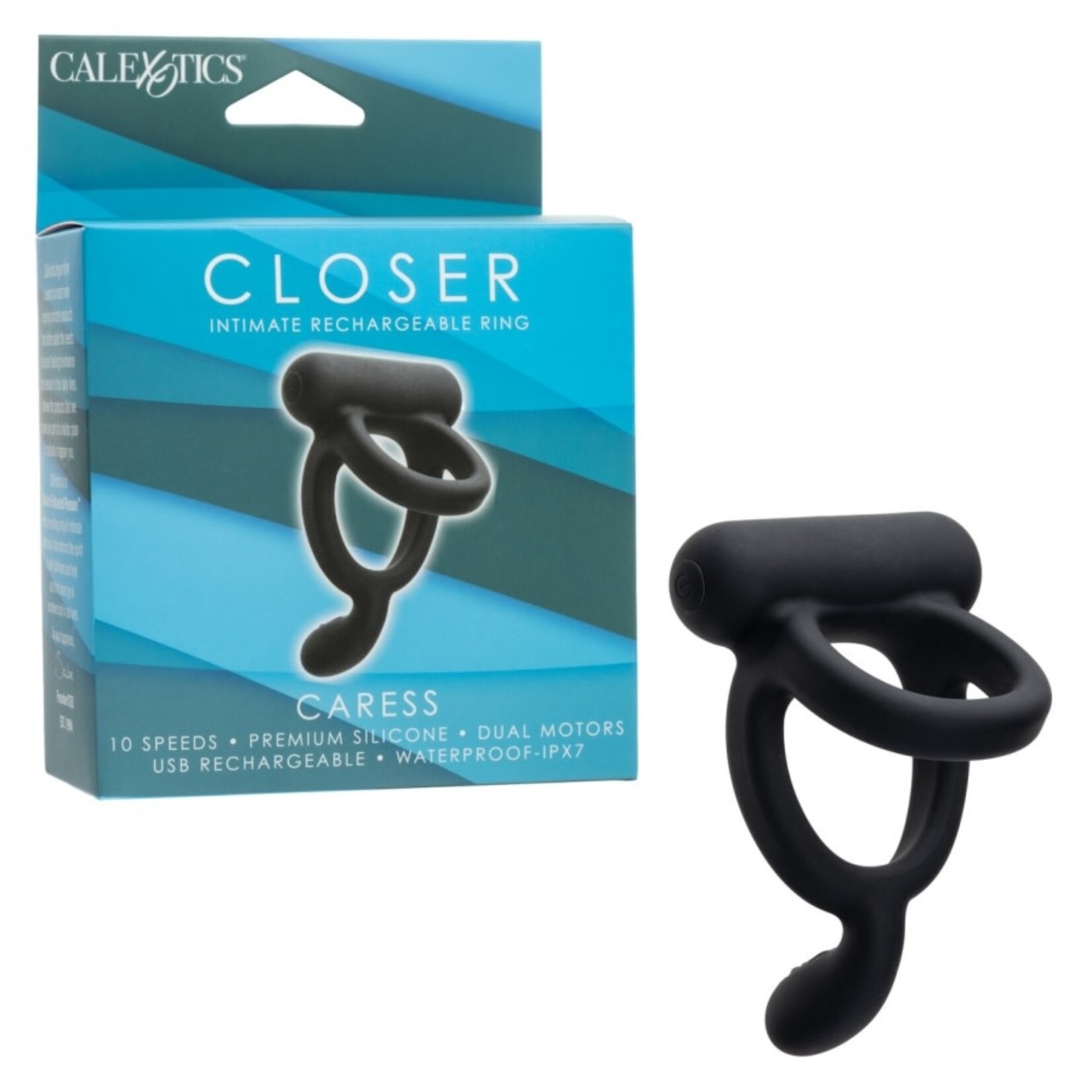CLOSER INTIMATE RECHARGEABLE RING CARESS