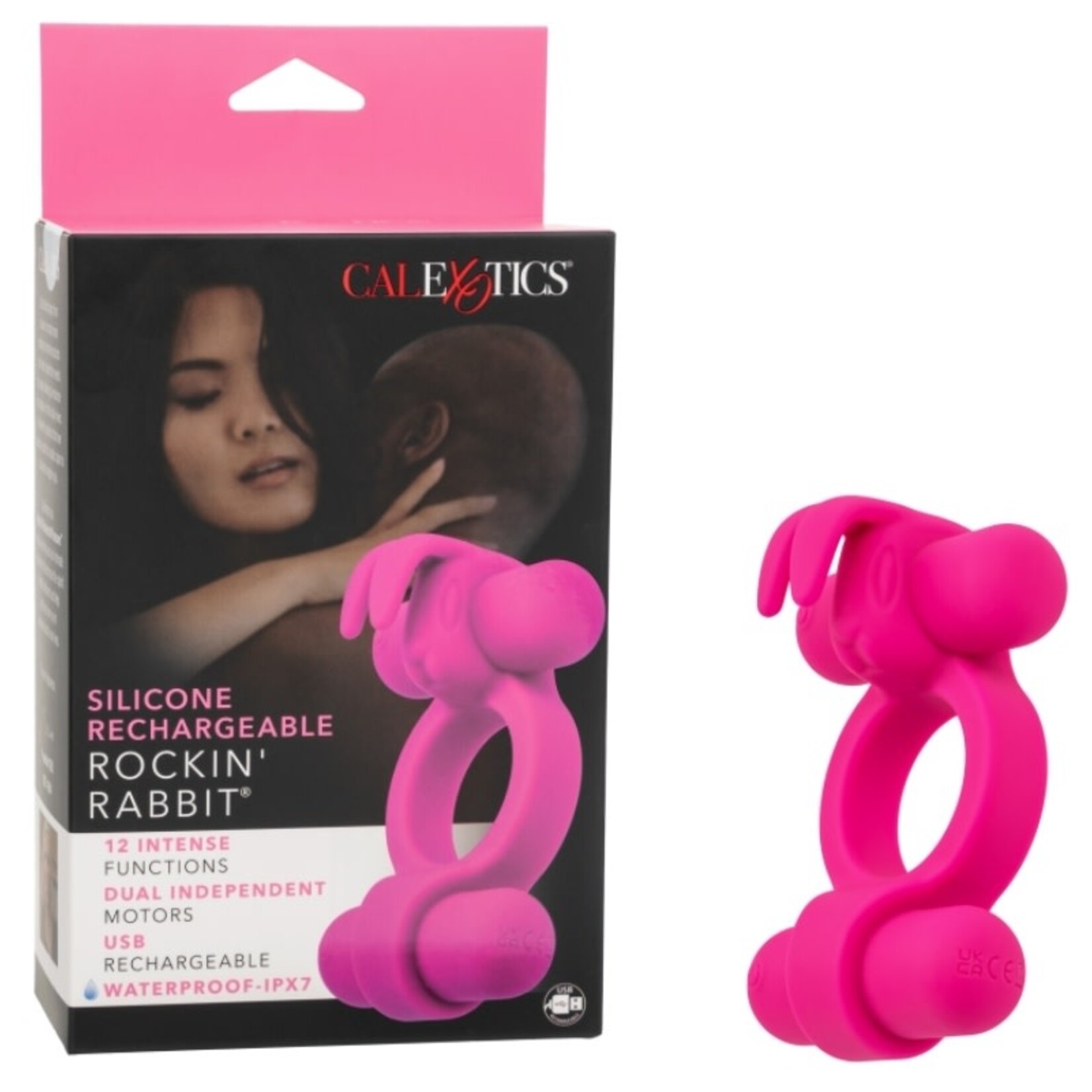 SILICONE RECHARGEABLE ROCKIN' RABBIT