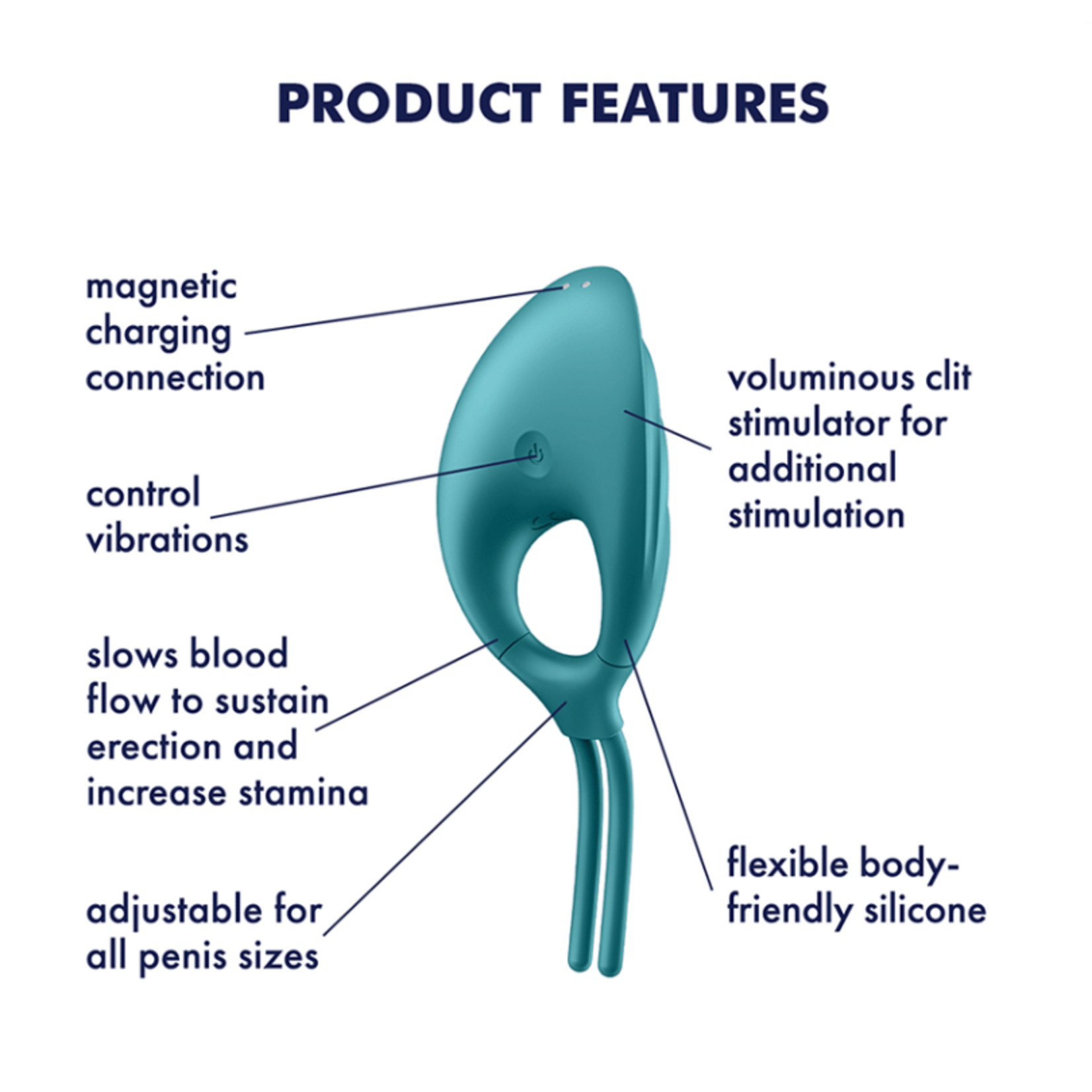 SATISFYER SWORDSMAN GREEN