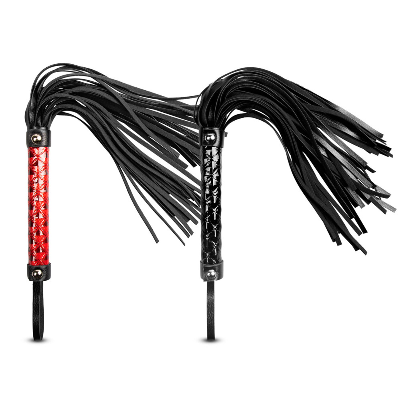 PASSION PLACE BLACK COLOR EMBOSSED WHIP