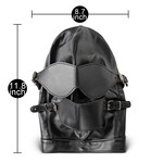 PASSION PLACE LUXURY MASK HOOD WITH MASK AND BALL GAG