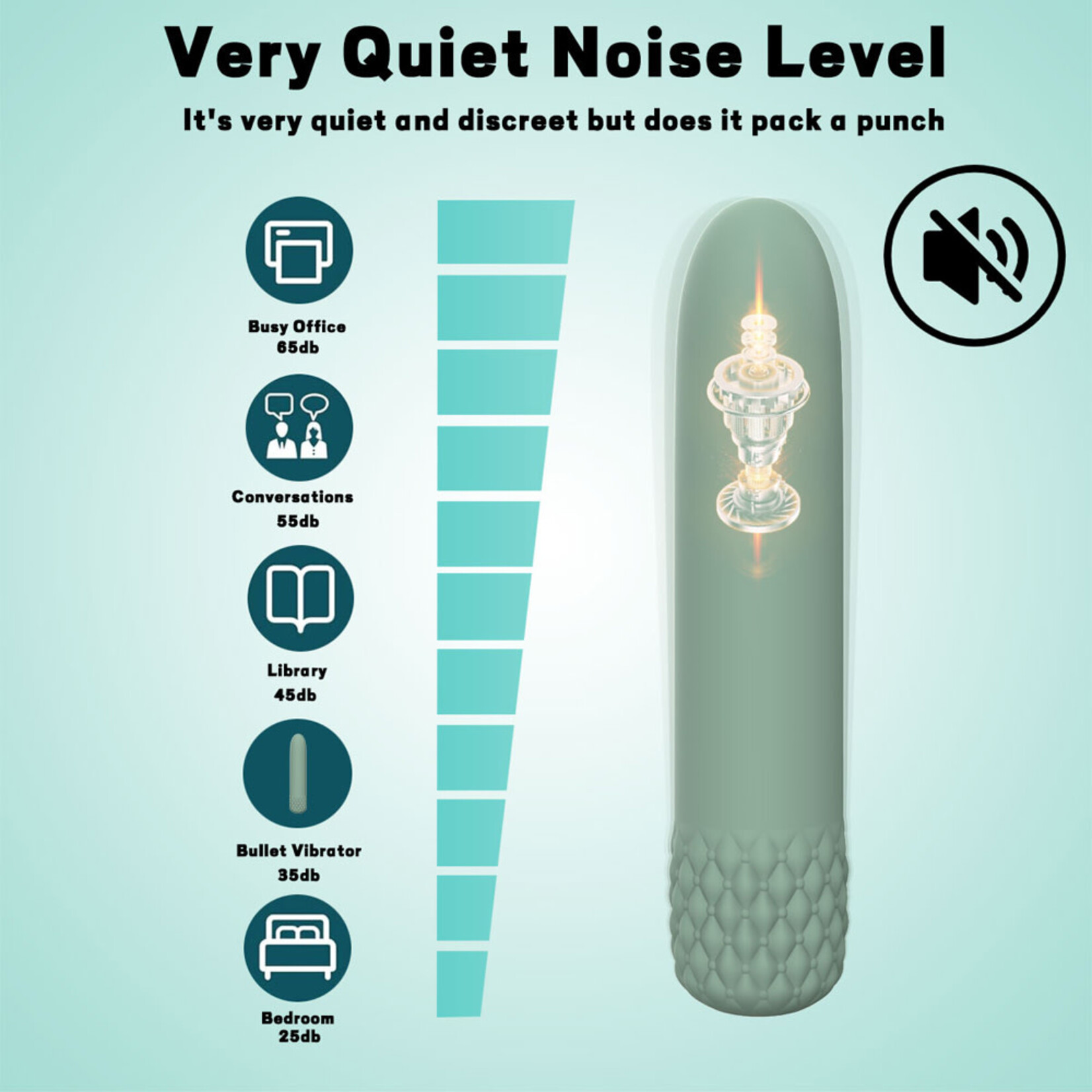 PASSION PLACE 4.85" SAGE GREEN FULL-SILICONE FLEXIBLE BULLET VIBRATOR - 10 VIBRATION MODES, SEAMLESS DESIGN, USB RECHARGEABLE, WATERPROOF