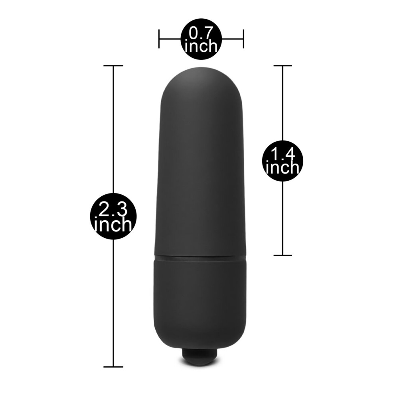 PASSION PLACE BLACK MINI BULLET