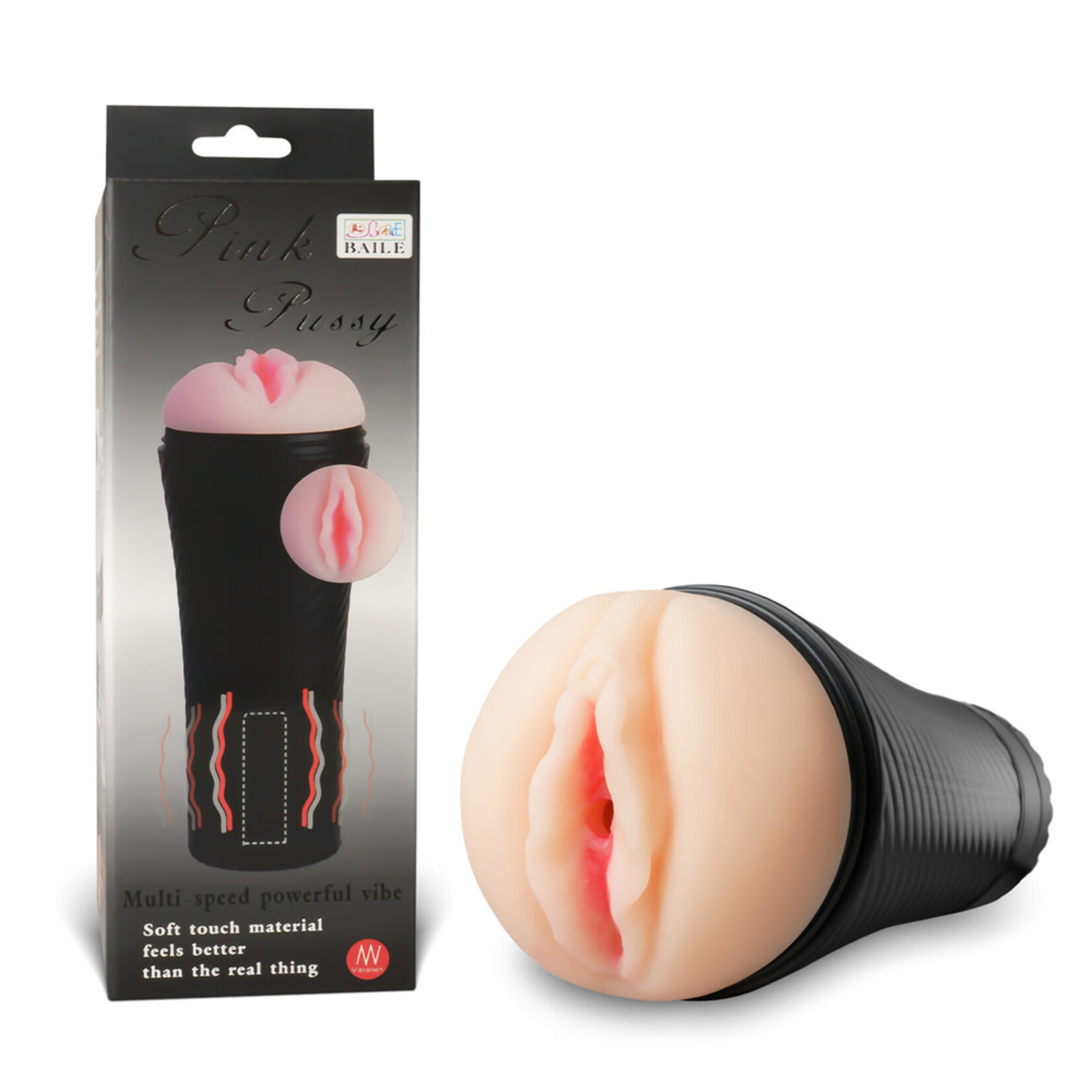 PASSION PLACE MULTIPLE SPEEDS VIBRATING MALE MASTURBATOR