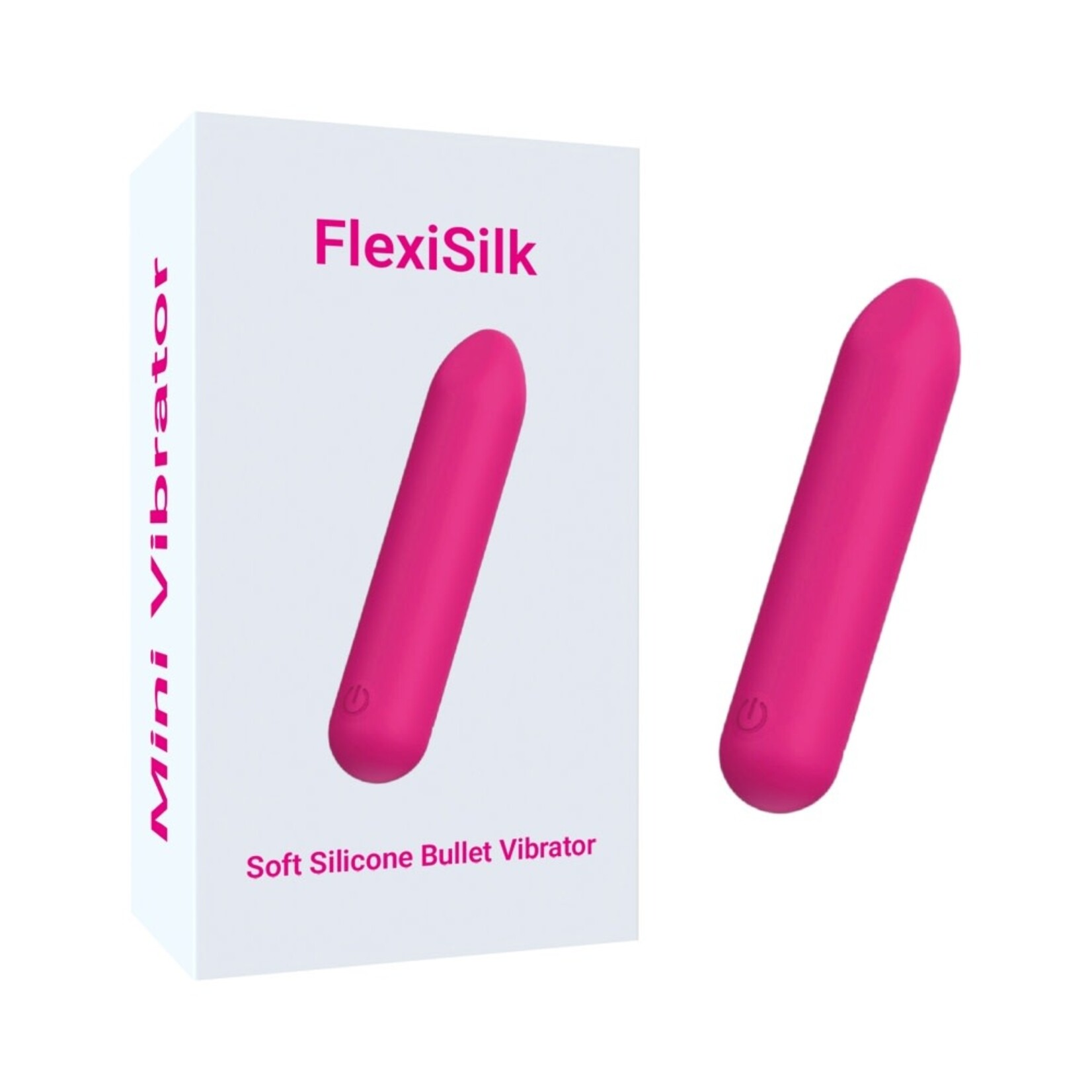 PASSION PLACE 3.74" MAGENTA RECHARGEABLE BULLET VIBRATOR - 10 VIBRATING MODES WATERPROOF MINI MASSAGER