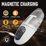 PASSION PLACE VIBRATING & BITING MALE STROKER - 8 MODES, RECHARGEABLE AND WATERPROOF DESIGN