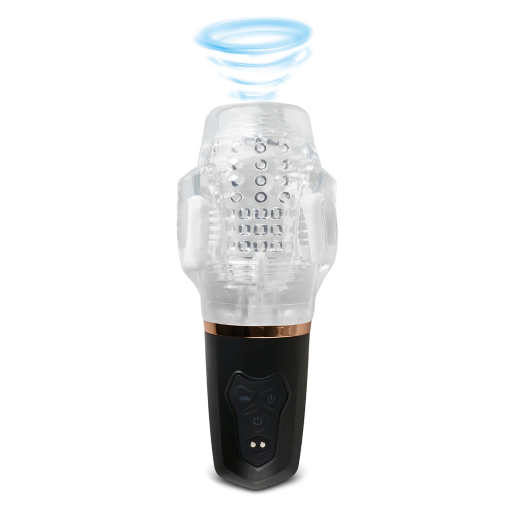 PASSION PLACE 10-SPEED MALE VIBRATING MASTURBATOR WITH SUCKING FUNCTION