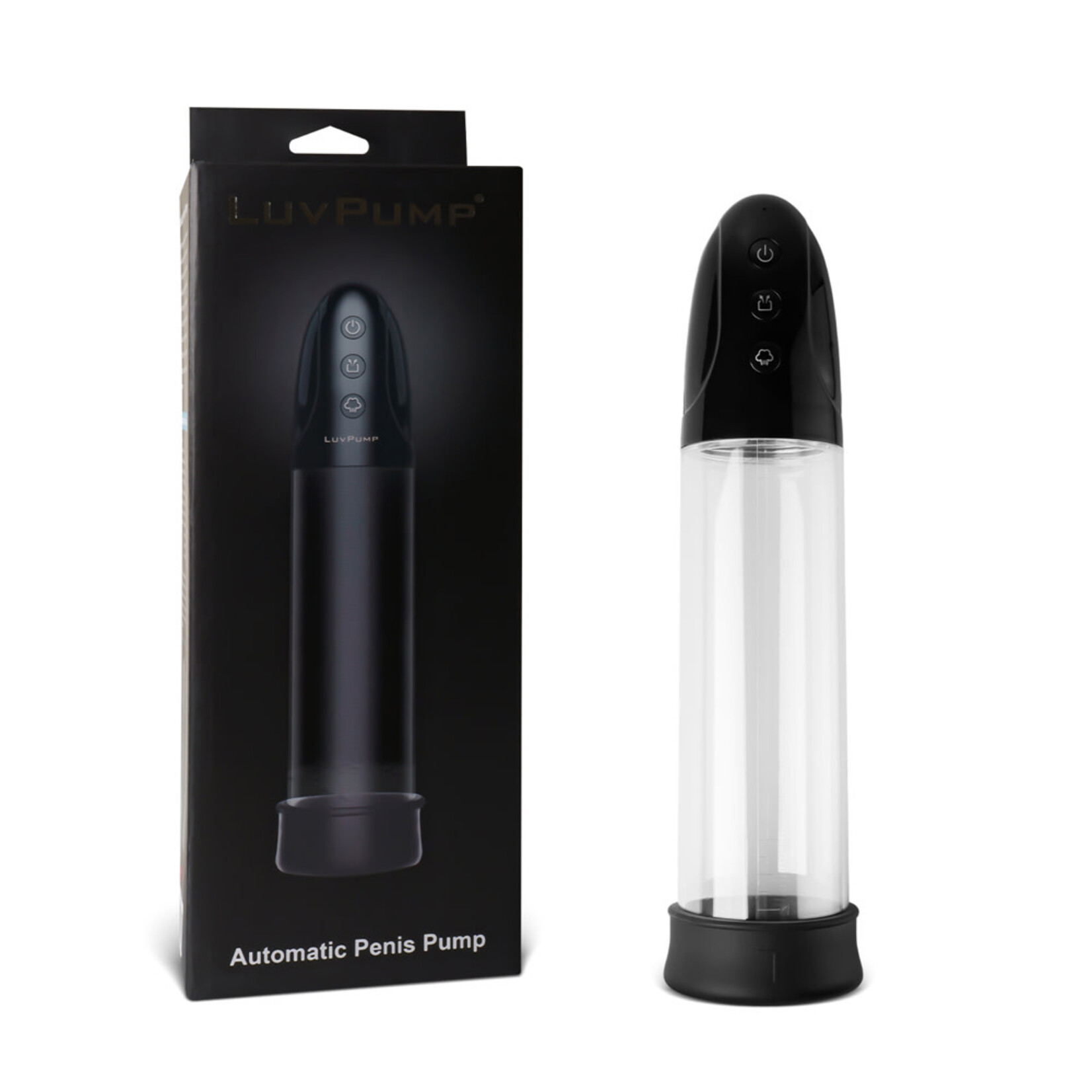 PASSION PLACE USB PORT RECHARGEABLE 3 SPEEDS AUTOMATIC PENIS PUMP WITH BLACK SLEEVE I ( FREE COCK RING )