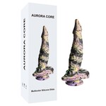 PASSION PLACE 11.03" ONE-EYED MULTICOLOR MONSTER SILICONE DILDO