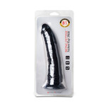 PASSION PLACE 8.5" BLACK REALISTIC DILDO WITH SUCTION CUP