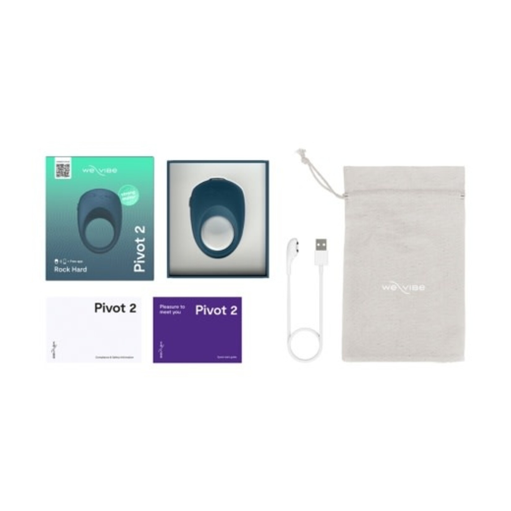 WE-VIBE WE-VIBE - PIVOT 2 - SLATE
