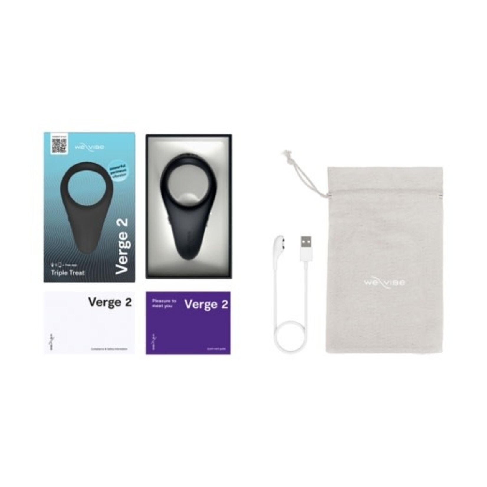WE-VIBE WE-VIBE - VERGE 2 - BLACK
