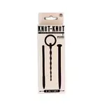 KNOT-KNOT - SILICONE URETHRAL SOUNDING KIT - 3-IN-1 SET - BLACK
