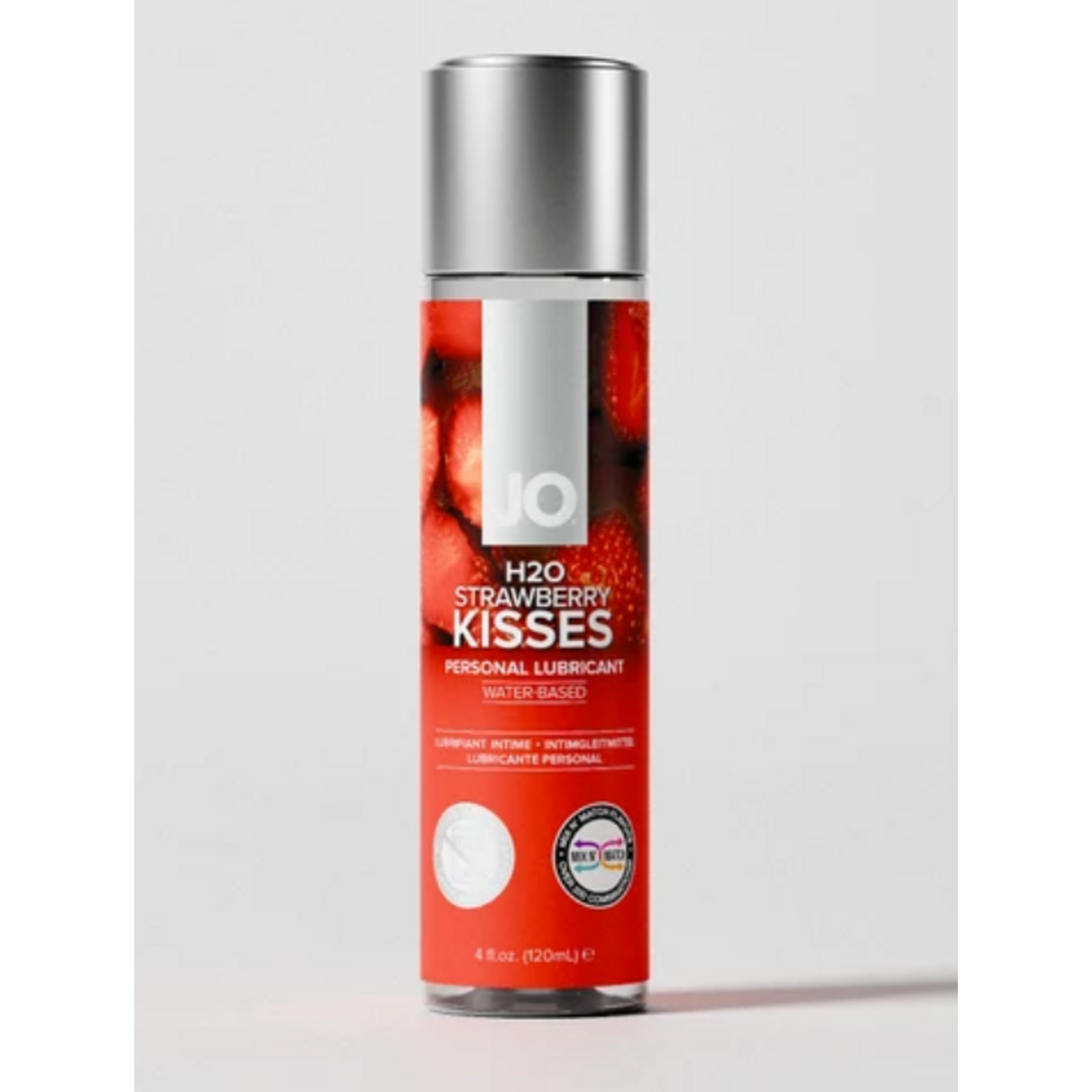 JO H2O - STRAWBERRY - LUBRICANT 4 FLOZ / 120 ML