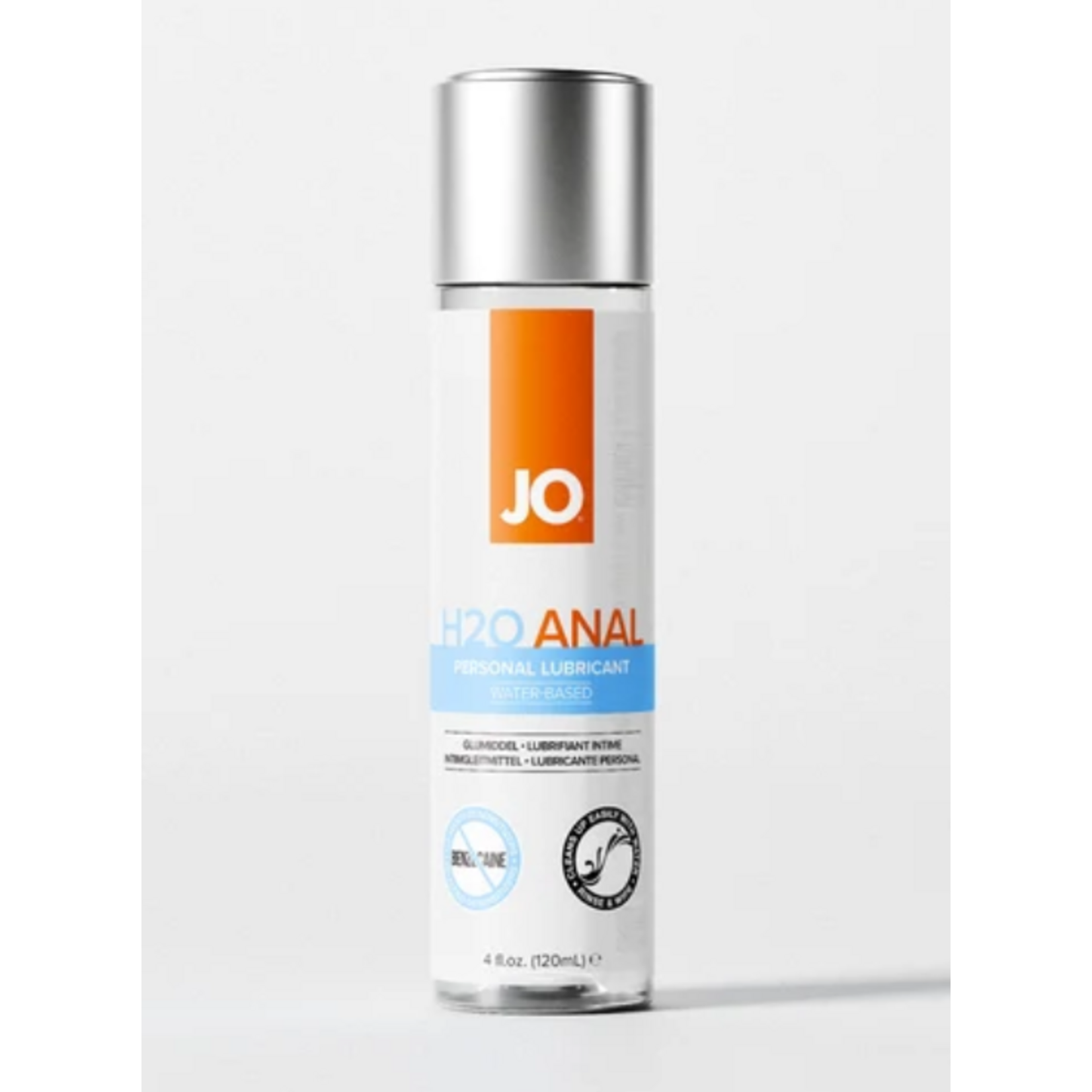 SYSTEM JO JO H2O ANAL - ORIGINAL - LUBRICANT 4 FLOZ / 120 ML