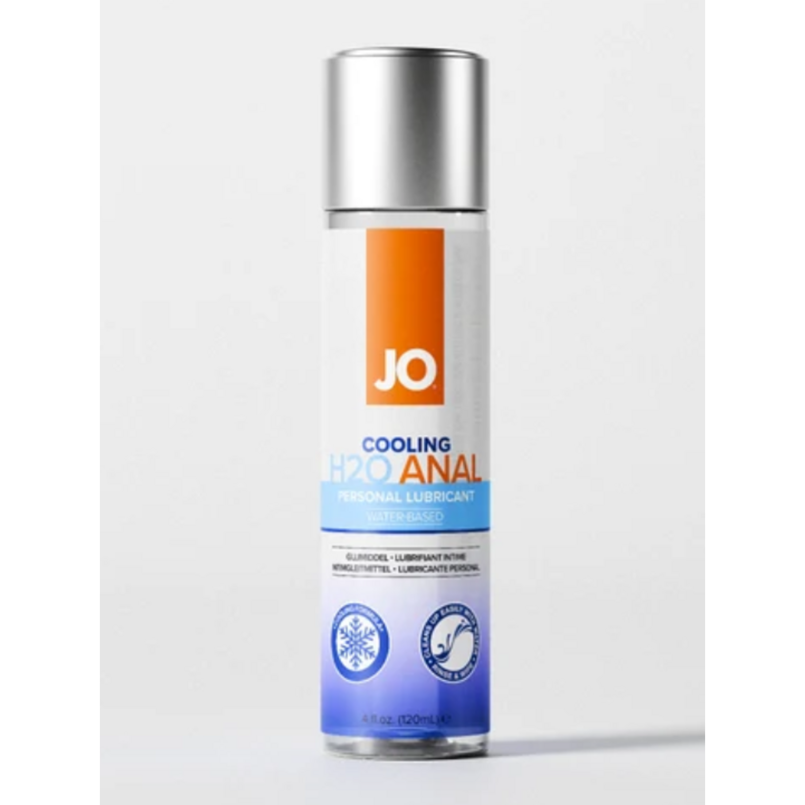 JO H2O ANAL - COOLING - LUBRICANT 4 FLOZ / 120 ML