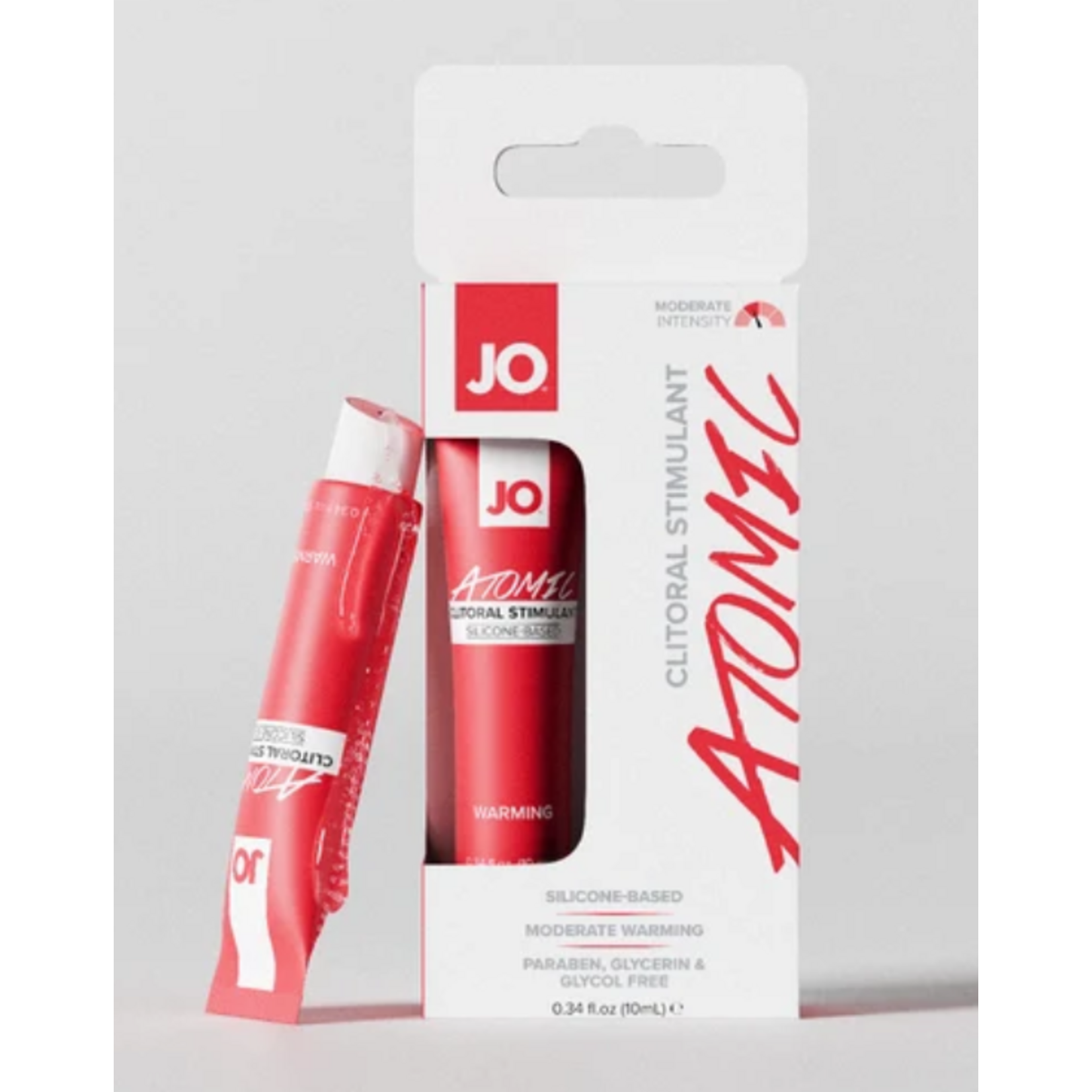 SYSTEM JO JO ATOMIC CLITORAL GEL - WARMING - STIMULANT 0.34 FLOZ / 10 ML