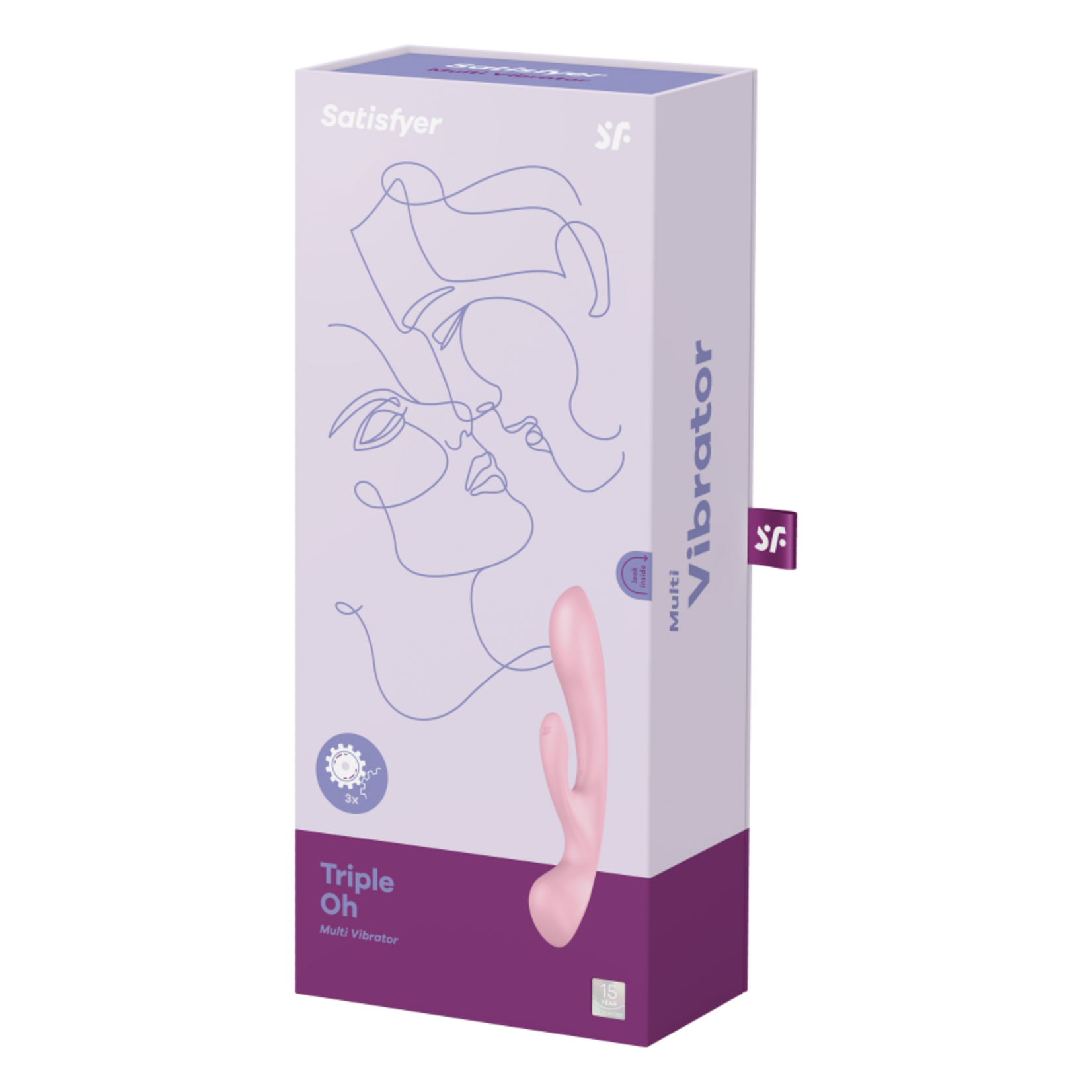 SATISFYER SATISFYER TRIPLE OH PINK