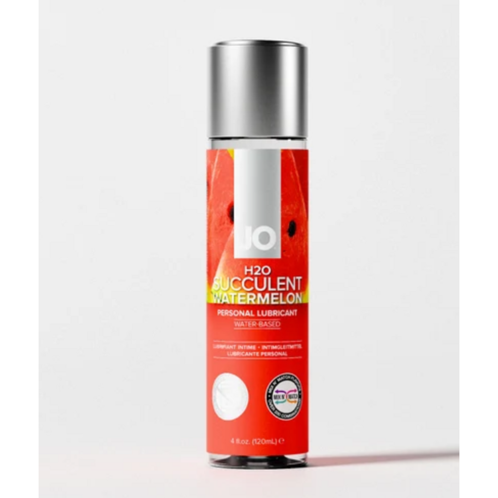 SYSTEM JO JO H2O - WATERMELON - LUBRICANT 4 FLOZ / 120 ML
