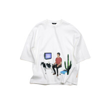 TEE LIBRARY UNISEX TEE SHIRT F24 53OT