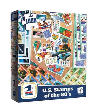 Puzzle: U.S. Stamps of the 80's - (1000 Piece)