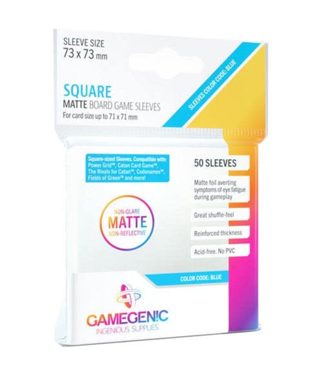 Gamegenic: Matte Sleeves - Square (50)