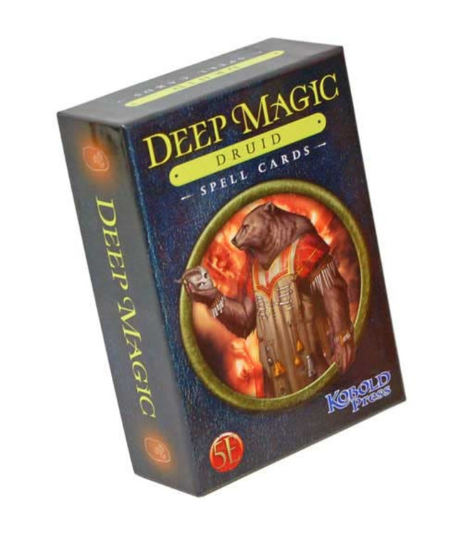 Deep Magic Spell Cards - Druid