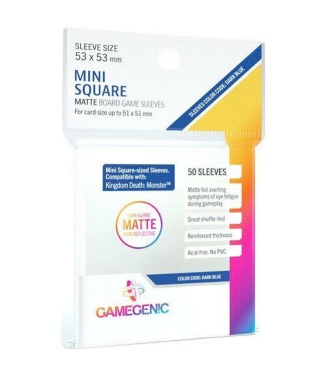 Gamegenic Matte Sleeves: Mini-Square