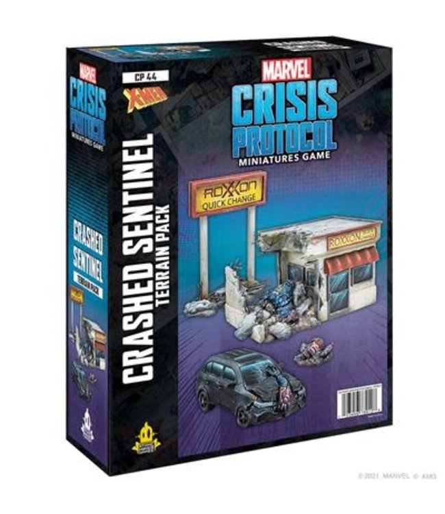 Marvel Crisis Protocol: Crashed Sentinel Terrain Pack