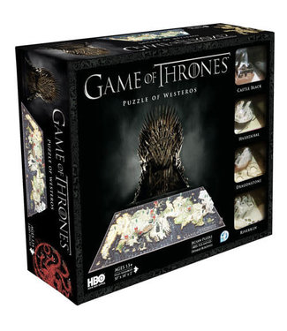 Puzzle: 4D Game of Thrones Cityscape - Westeros (1400+ Piece)