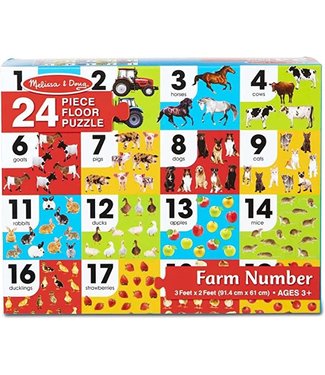Puzzle: Farm Number (24 Piece)
