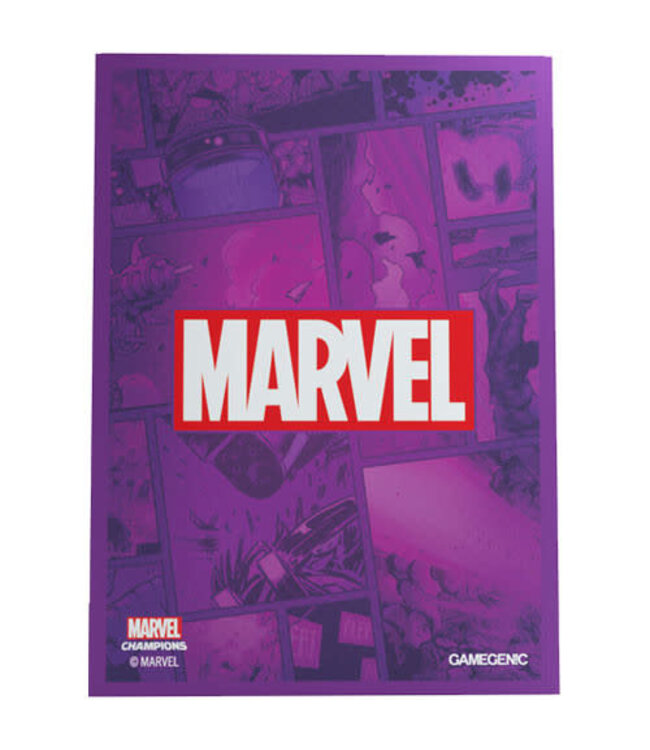 Marvel Champions: Sleeves - Marvel Purple