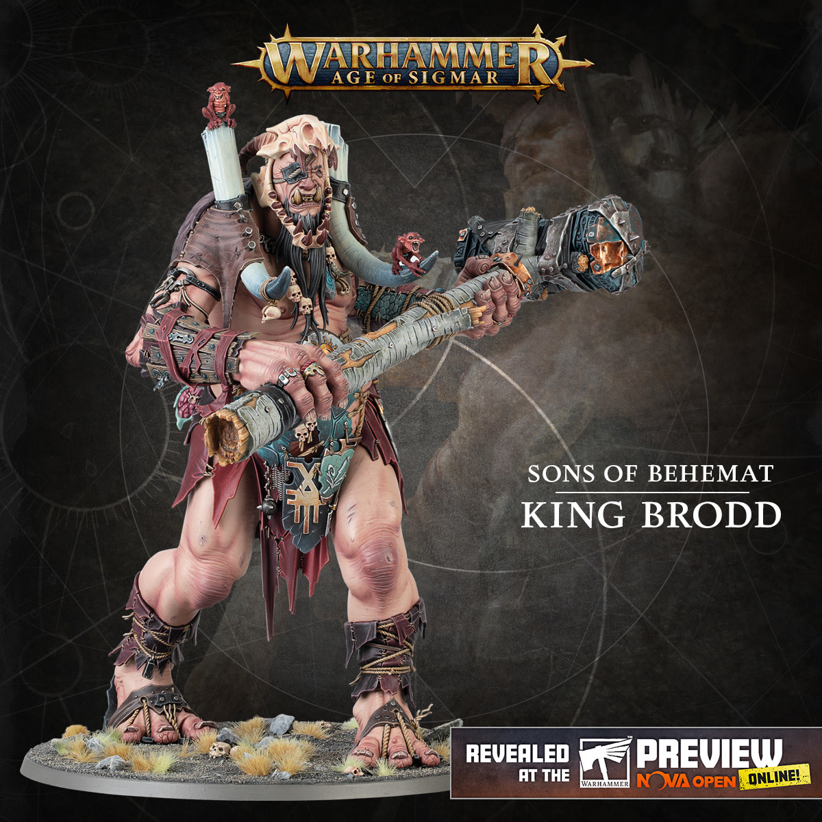 AOS: Sons of Behemat - King Brodd - Gamers-Corps AOS: Sons of Behemat - King Brodd - Gamers-Corps