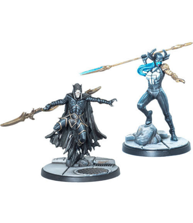 Marvel Crisis Protocol:  Corvus Glaive and Proxima Midnight