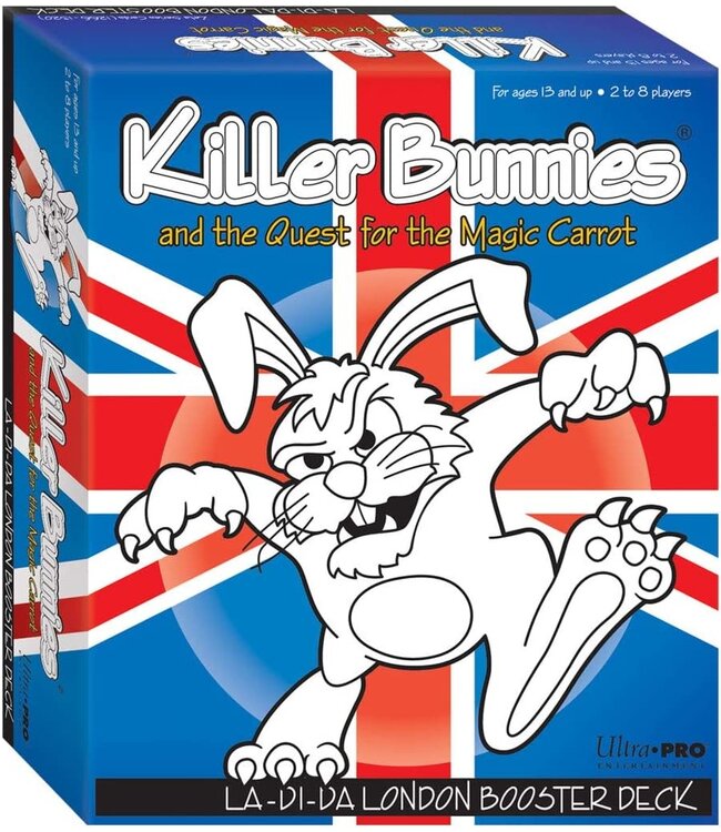 Killer Bunnies And The Quest For The Magic Carrot: La-Di-Da London Booster Deck