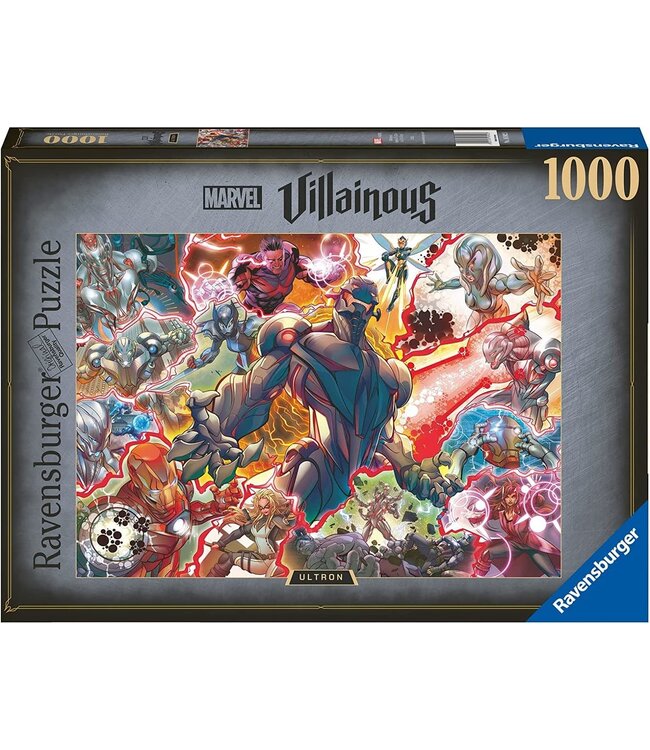 Puzzle: Ravensburger - Marvel Villainous Ultron (1000 Piece)