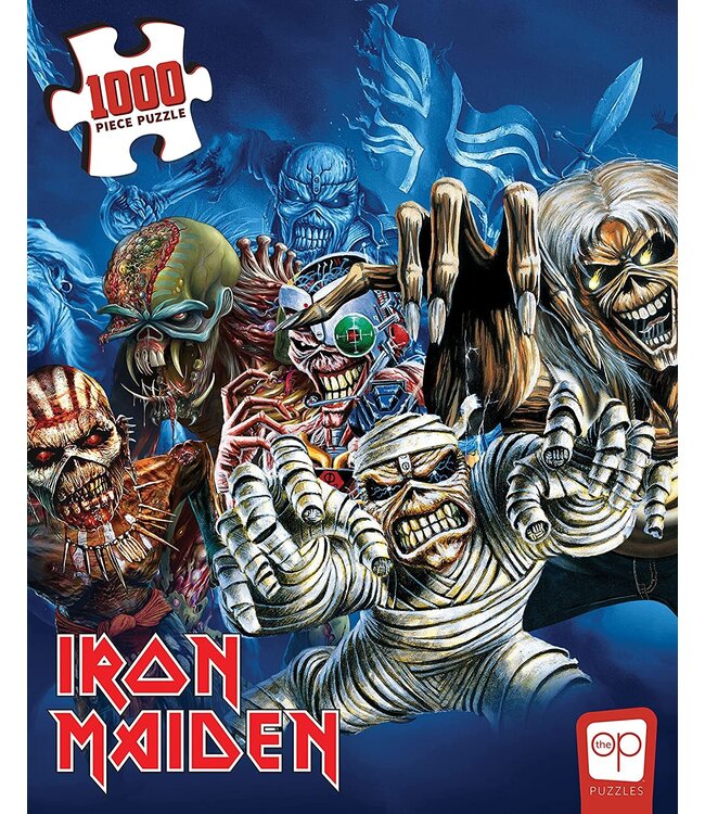 Puzzle: Iron Maiden "Faces of Eddie" -  (1000 Piece)