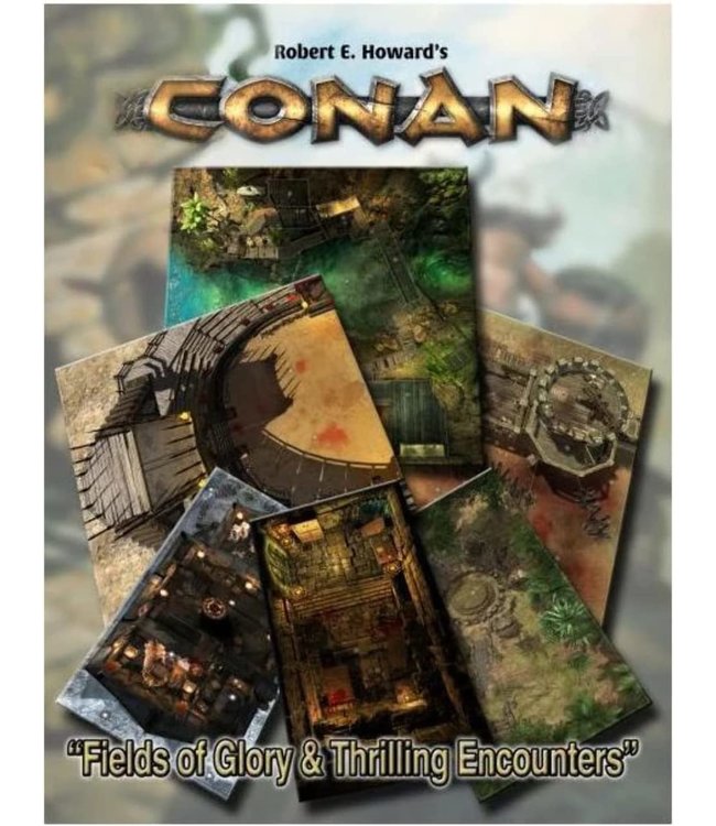 Conan: Tile Set - Fields Glory / Thrilling Encounters
