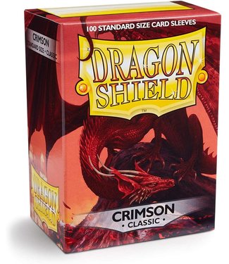 Dragon Shield Sleeves: Classic Crimson (100 Count)