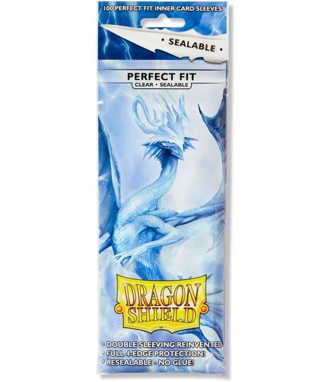 Dragon Shield Sleeves: Perfect Fit Clear Sealable (100 Count)