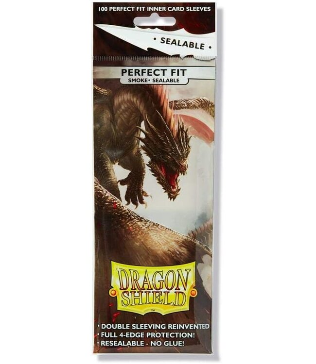 Dragon Shield Sleeves: Perfect Fit Smoke Sealable (100 Count)