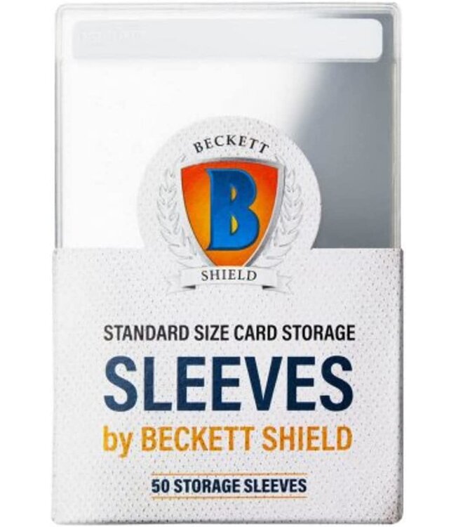Beckett Shield: Standard Size Storage Sleeves (50 Count)