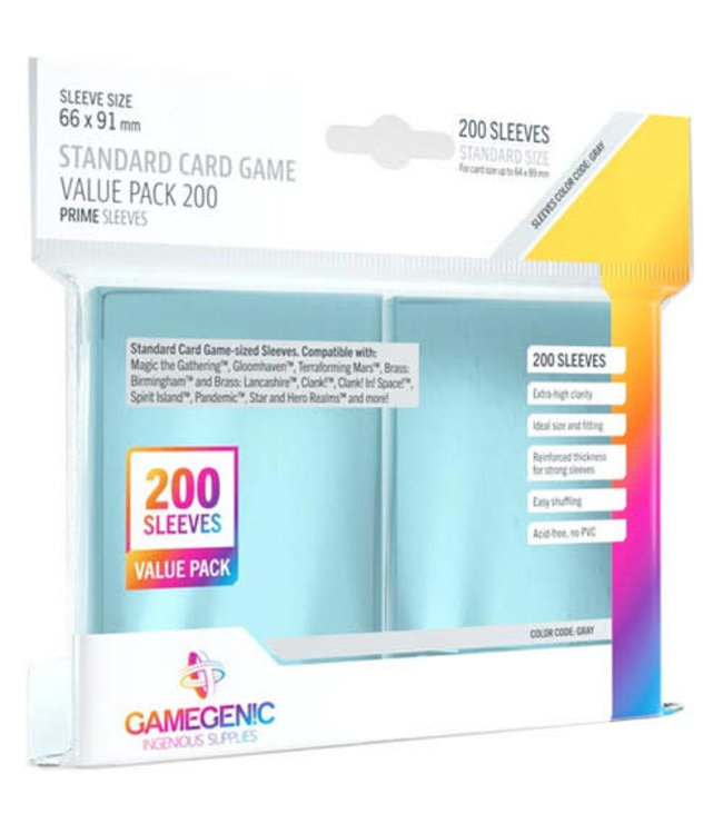 Gamegenic: Standard Card Game Value Pack (200)