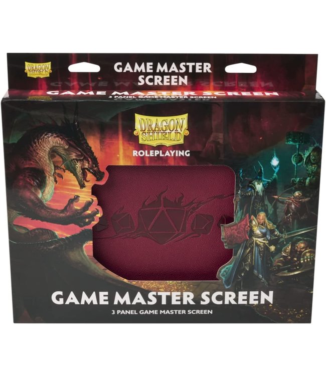 Dragon Shield: Game Master Companion Game Master Screen - Blood Red