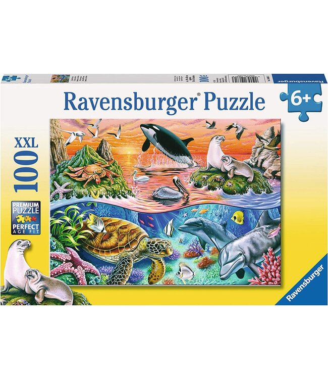 Puzzle: Beautiful Ocean (100 Piece) - Ravensburger